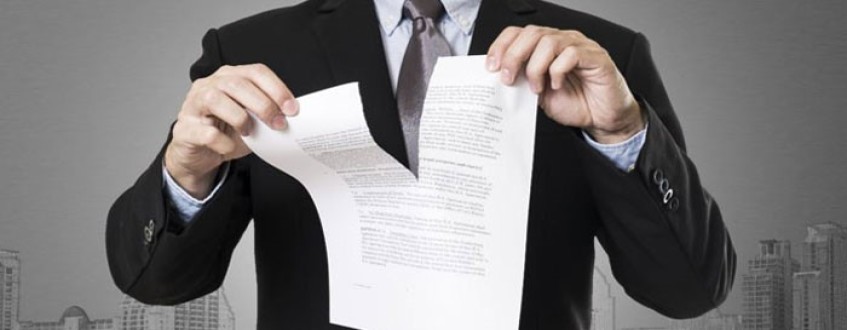 انحلال قراردادها از زبان وکیل قراردادها